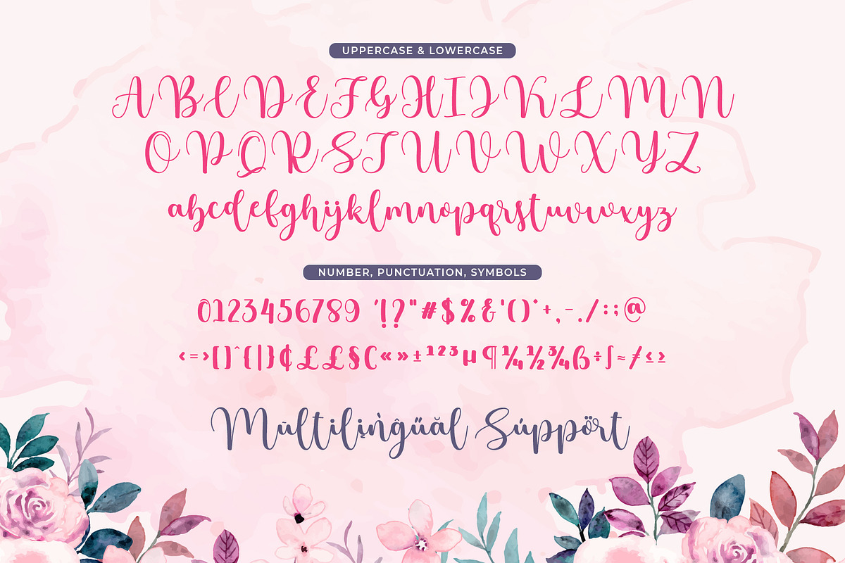 Rothyna Script | Modern Wedding Font, a Script Font by WDfont (Photo 6 of 8)