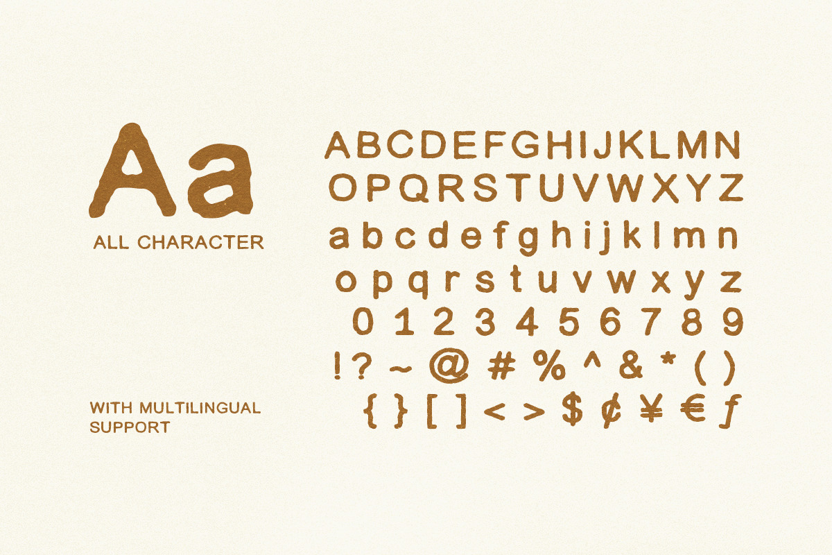 pinefolk - organic sans, a Handwritten Font by dailygraphic (Photo 9 of 9)