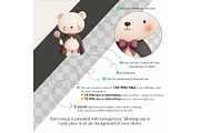 Cute Halloween Clipart, an Illustration by CharmClipart (Thumbnail 2 of 8)