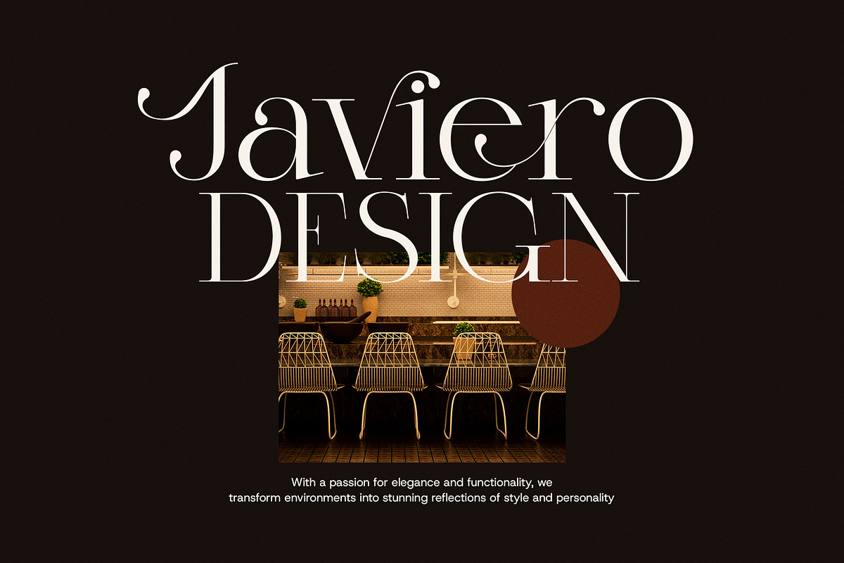 Jaguer Stylish Serif Font, a Serif Font by Graphicxell (Photo 5 of 8)