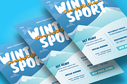 Winter Sport Competition Flyer, a Flyer Template by SquidPixey (Thumbnail 5 of 6)