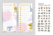 School weekly planners collection, a Stationery Template by Lana Sham (Thumbnail 8 of 14)