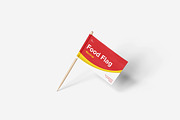 Food Flag Mockup, a Product Mockup by MrLetters (Thumbnail 3 of 5)