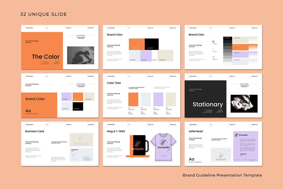 Brand Guidelines Presentation Templa, a Presentation Template by Slide-Agency (Photo 9 of 13)