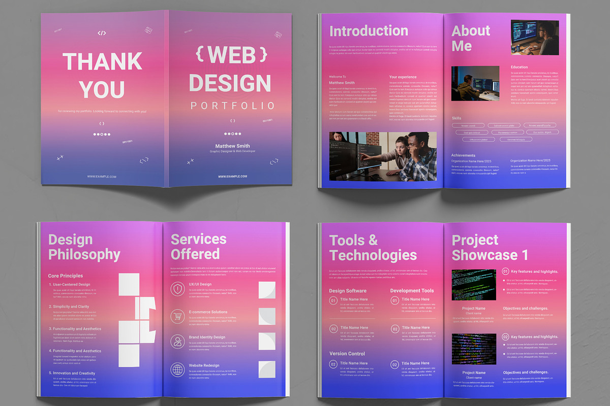 Web Portfolio Template