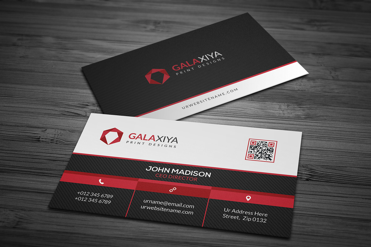Creative Modern Business Cards, a Business Card Template by Galaxiya (Photo 5 of 8)