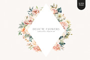 Delicate Flowers, a Decorative Illustration by PeDe Designs (Thumbnail 5 of 8)