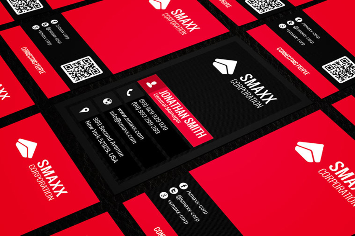 Modern Corporate Business Card CM006, a Business Card Template by annozio (Photo 4 of 4)