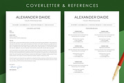 ATS Friendly Resume Template, a Resume Template by resumetemplathttps://d3es (Thumbnail 4 of 10)