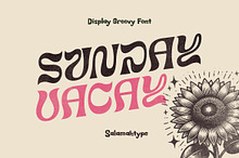 Sunday Vacay Display Font