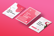 Happy Valentines Day Pinterest Post, a Social Media Template by Rahardi Creative (Thumbnail 2 of 6)
