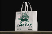 Tote Bag Display Mockup, a Merchandise Mockup by Permadi Creative (Thumbnail 5 of 5)