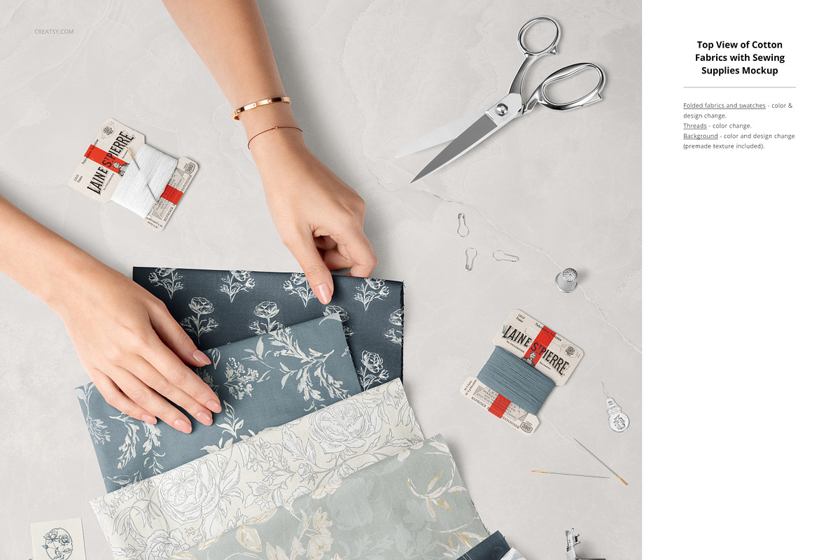 Fabric Factory v.7 Mockup Bundle, a Merchandise Mockup by creatsy5 (Photo 30 of 55)