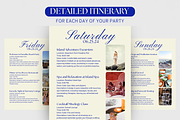 Bachelorette Itinerary Template, an Invitation Template by Story Native (Thumbnail 5 of 10)