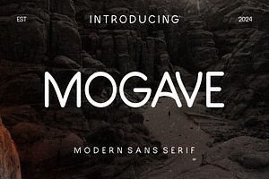 Mogave - Sans Serif