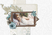 White Damask Stripes Wedding Papers, a Pattern Graphic by Posh Papers & Patterns (Thumbnail 6 of 7)