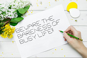 YEXANA FONT FOR HEADER & BOOK, a Sans Serif Font by NadaNora (Thumbnail 3 of 4)