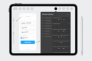 The Wireframe Kit for Procreate, a Plug-in Add-On by 80.design (Thumbnail 3 of 6)