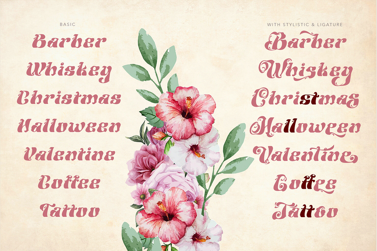 Aslangie - Vintage Font, a Symbol Font by TypeClassHeroes (Photo 3 of 10)