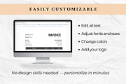 Minimalist Invoice Template, a Stationery Template by Anna Design Studio (Thumbnail 2 of 6)