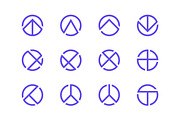 Zen Geometric Circle Logo Bundle, a Branding & Logo Template by Signatoro (Thumbnail 3 of 4)
