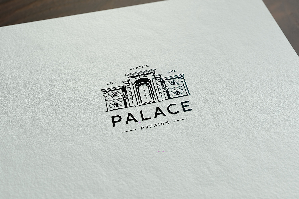 Luxury Palace Vintage Logo, a Branding & Logo Template by tkzgraphic (Photo 2 of 2)
