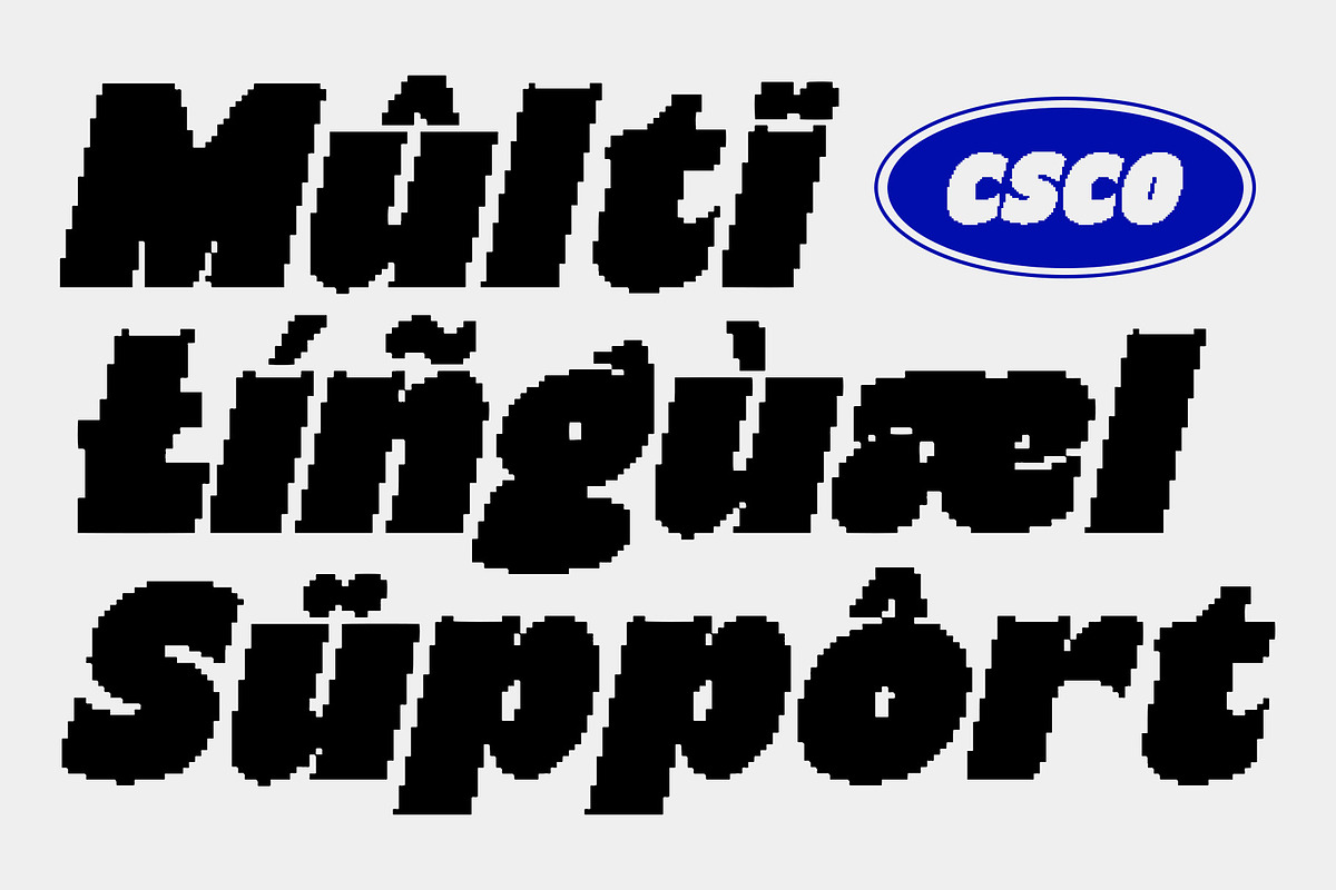 Almie Pixel, a Sans Serif Font by Craft Supply Co. (Photo 7 of 8)