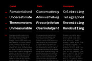 Quebit | Modern Pixelated Font Pack, a Sans Serif Font by Wahyu & Sani Co. (Thumbnail 4 of 15)