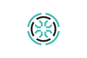 Modern core technology rotor logo, a Branding & Logo Template by Rasagama Studio