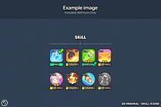 2D Minimal - Skill Icons, an Object Graphic by LAYERLAB (Thumbnail 7 of 7)