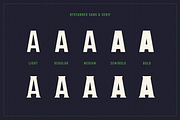 The Bystander Collection, a Sans Serif Font by Uniontype (Thumbnail 7 of 10)
