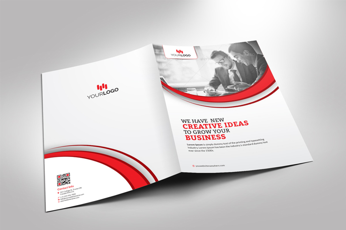 Presentation Folder, a Stationery Template by RQ Designs (Photo 7 of 8)
