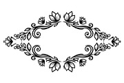 Vintage Floral Frame Vector Bundle, an Illustration by Designs_River (Thumbnail 21 of 51)
