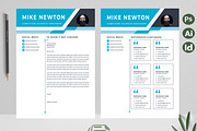 Job Application CV | Modern Resume, a Resume Template by Attractive Resume (Thumbnail 3 of 3)