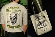 Vintage Alien Illustration Set, a Technology Illustration by Prosymbols (Thumbnail 3 of 10)