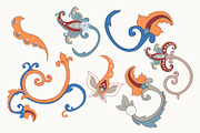 Paisley Vector Clip Art, a Decorative Illustration by Ania Illustration (Thumbnail 4 of 4)