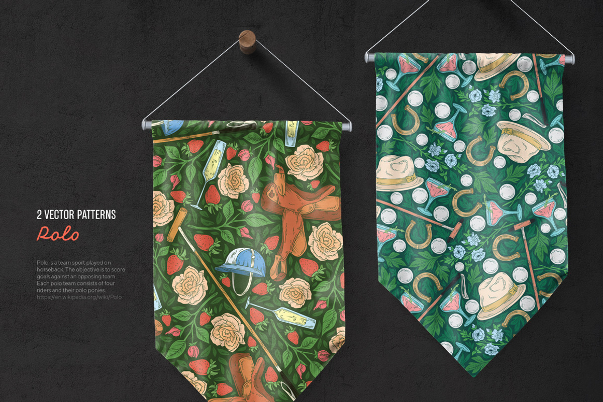 Summer Sports patterns, a Pattern Graphic by Piñata (Photo 6 of 12)
