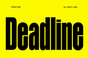 Djingo - Condensed Display Font, a Sans Serif Font by Viswell (Thumbnail 3 of 11)
