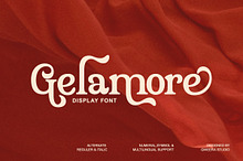 Gelamore - Retro Bold Display Font