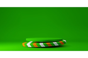 Happy St Patrick Day podium, an Object Illustration by Buch&Bee
