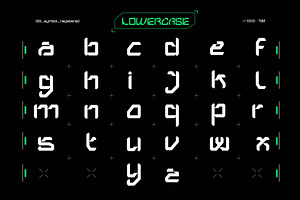 Zyper - Futuristic Display Font