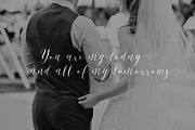 First Choice - Wedding Calligraphy, a Script Font by Konstantine Studio (Thumbnail 4 of 8)