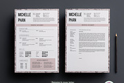 1 page resume template, a Resume Template by Chic templates (Thumbnail 2 of 4)