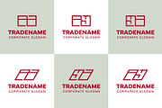 Letters II IY YI Square Logo, a Branding & Logo Template by Pray Art Design Studio (Thumbnail 1 of 2)