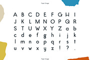 Paper Orange Font Family, a Sans Serif Font by Emma Make (Thumbnail 4 of 6)
