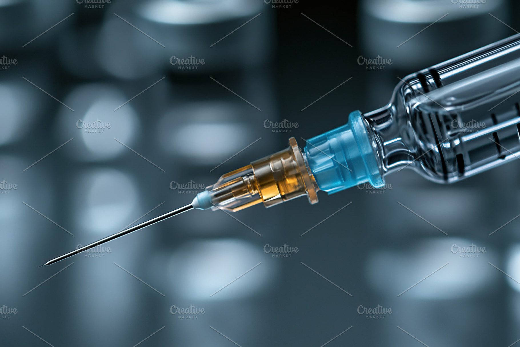 Filling syringe with vaccine, a Health & Medical Photo by AlyaAnd