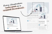 18 Web Technology Concepts, a Person Illustration by VectorMine (Thumbnail 5 of 8)