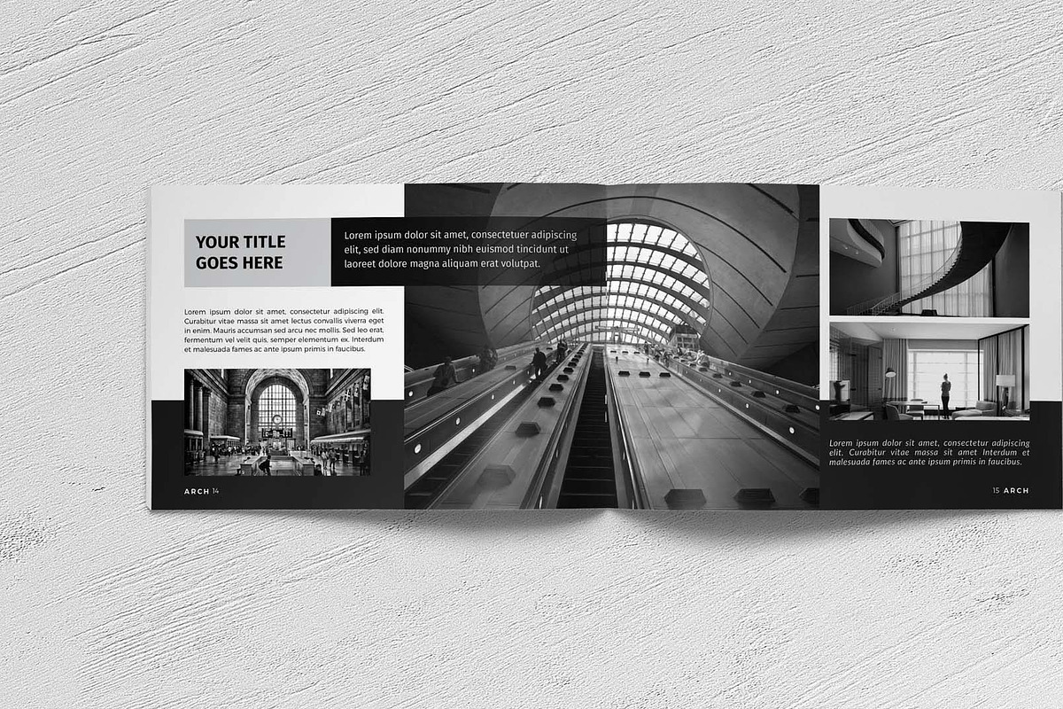A5 Architecture Brochure, a Brochure Template by New Lines (Photo 10 of 12)