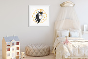 Unicorn Clip Art & Lettering Set, a Texture Illustration by 5August Art (Thumbnail 6 of 8)