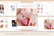 Wholesale Catalog Template PHOTOSHOP, a Magazine Template by Digiluxe (Thumbnail 1 of 4)